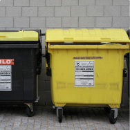 Waste bins and garage containers